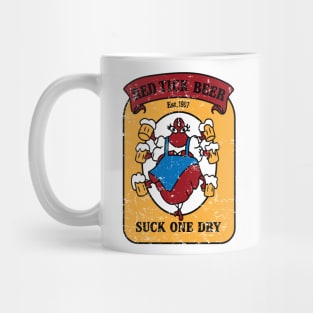 Red Tick Beer Mug